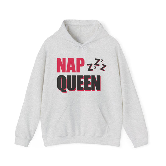 Nap Queen Hoodie - Cozy Unisex Sweatshirt for Nappers - kesiy