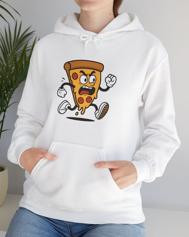 Funny Pizza Cartoon Hoodie for Food Lovers - kesiy