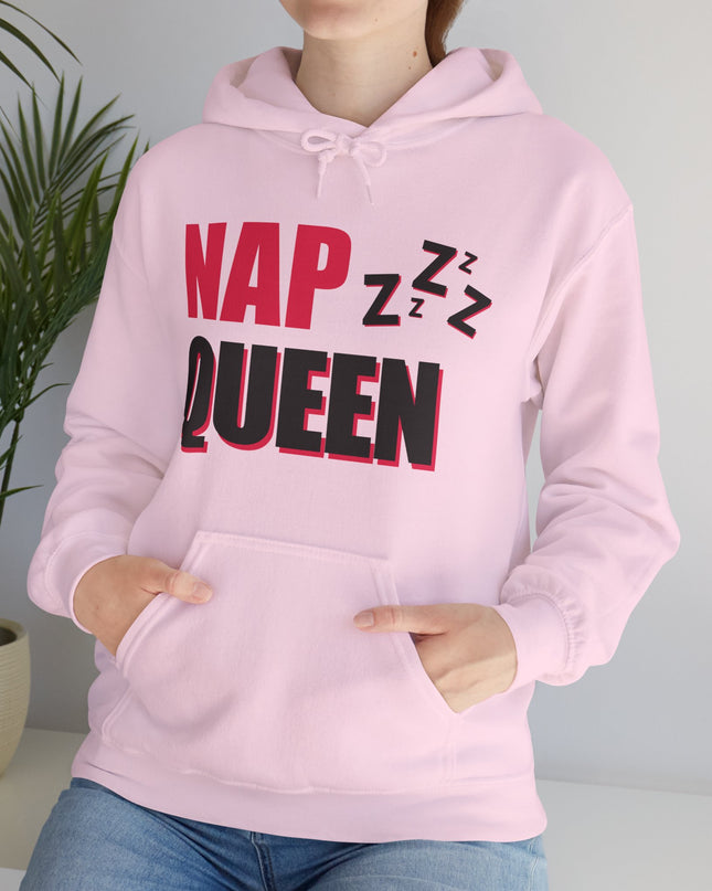 Nap Queen Hoodie - Cozy Unisex Sweatshirt for Nappers - kesiy