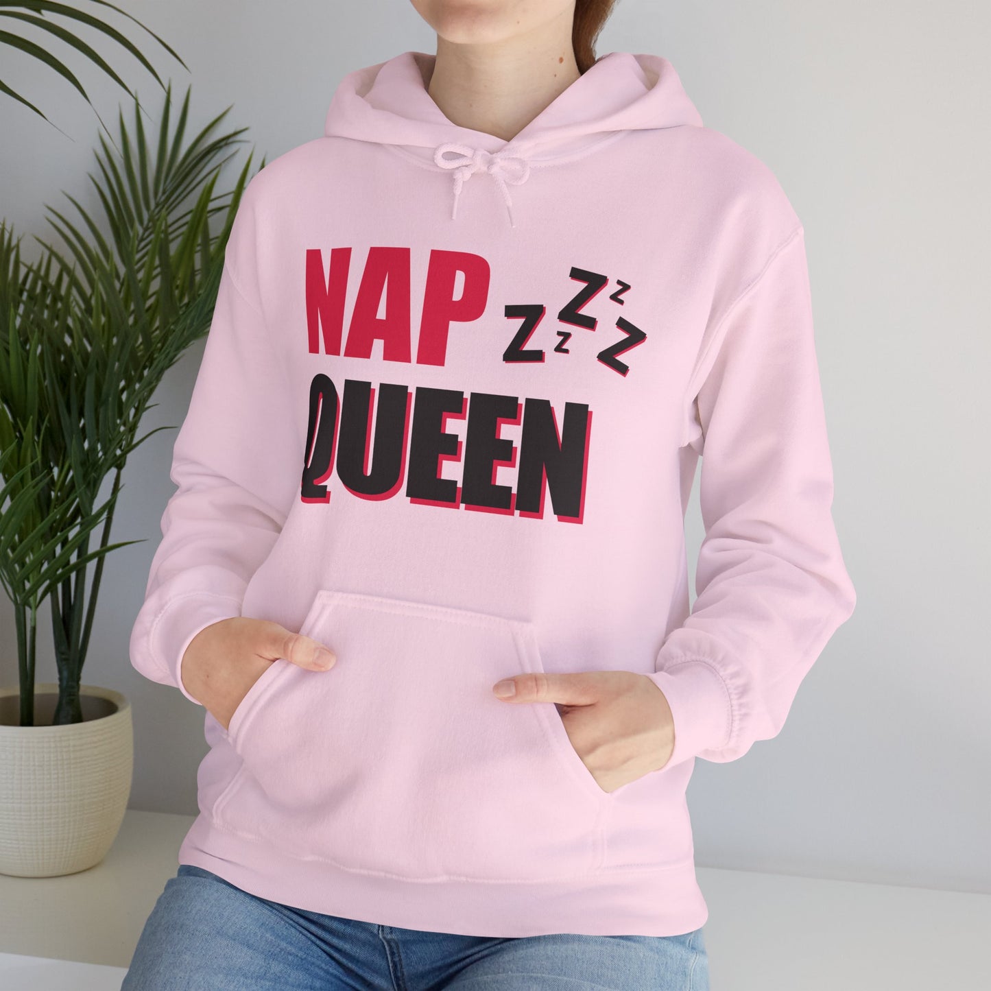 Nap Queen Hoodie - Cozy Unisex Sweatshirt for Nappers - kesiy