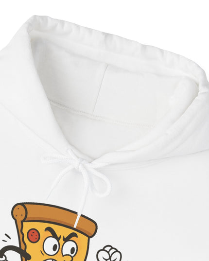 Funny Pizza Cartoon Hoodie for Food Lovers - kesiy
