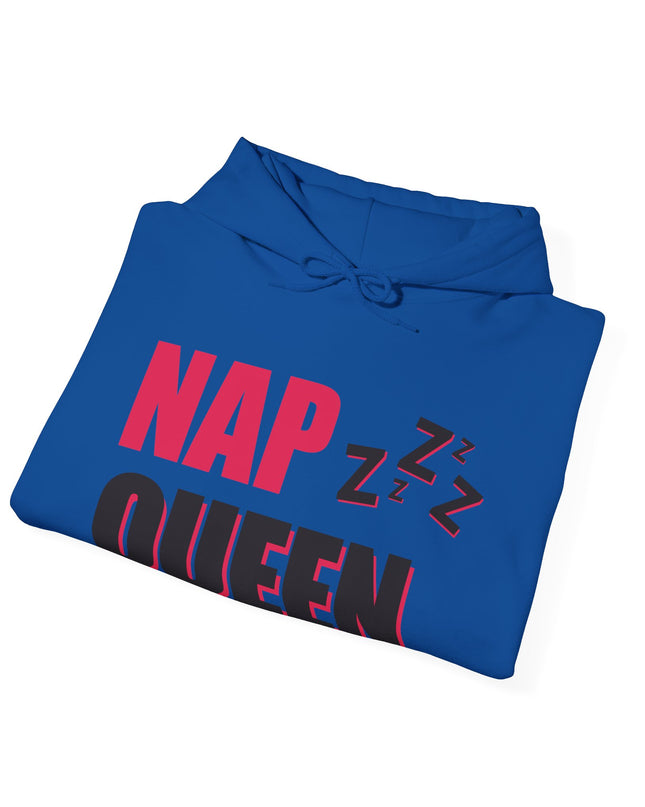 Nap Queen Hoodie - Cozy Unisex Sweatshirt for Nappers - kesiy