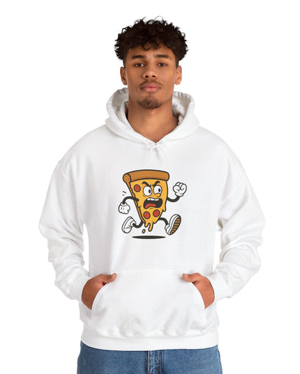 Funny Pizza Cartoon Hoodie for Food Lovers - kesiy