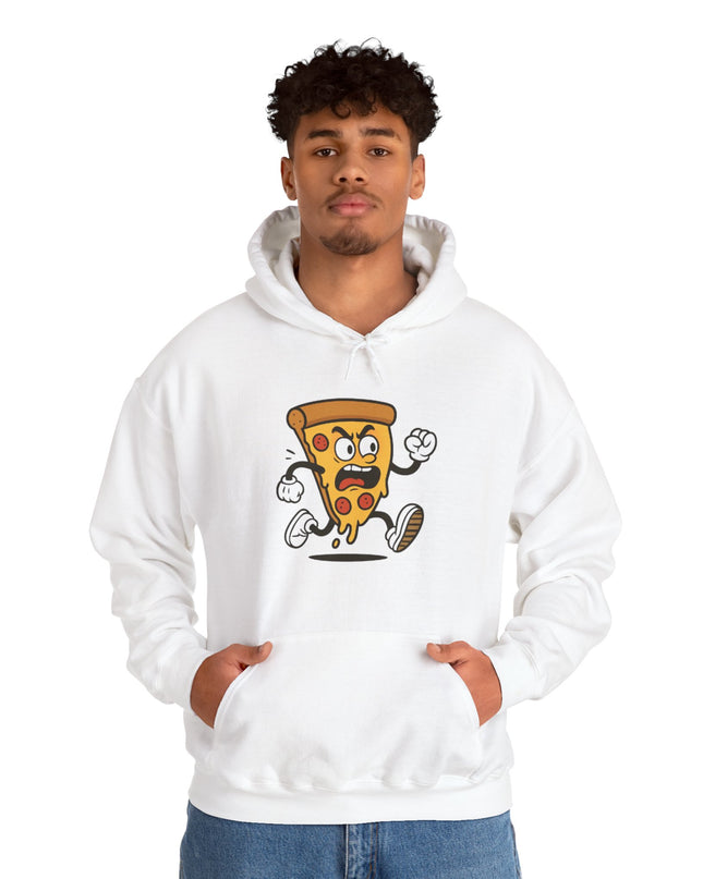 Funny Pizza Cartoon Hoodie for Food Lovers - kesiy