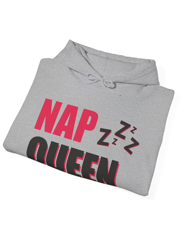 Nap Queen Hoodie - Cozy Unisex Sweatshirt for Nappers - kesiy