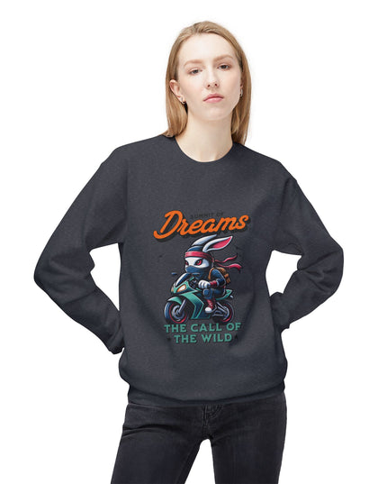 Inspiring Fleece Sweatshirt, Unisex Crewneck - kesiy