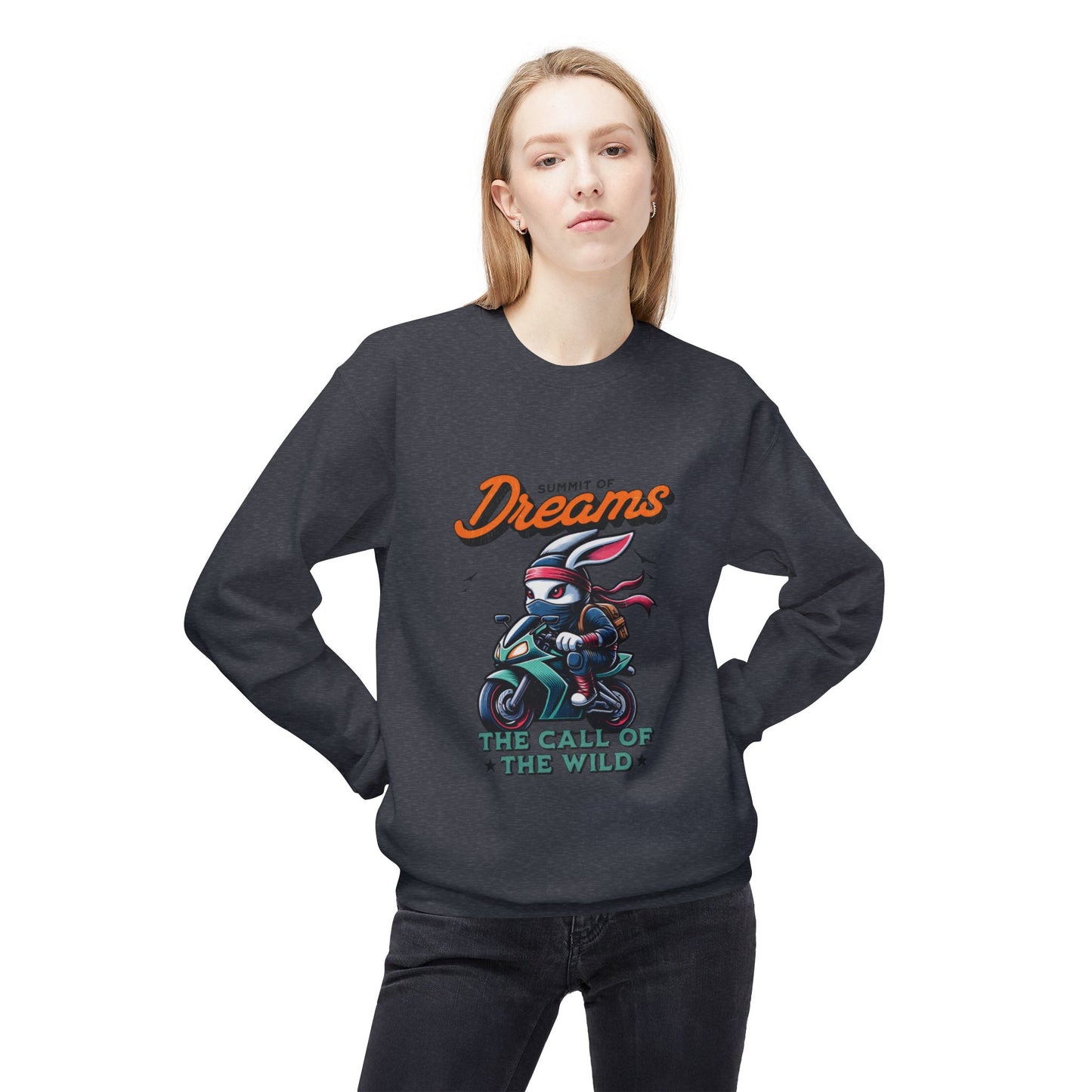 Inspiring Fleece Sweatshirt, Unisex Crewneck - kesiy