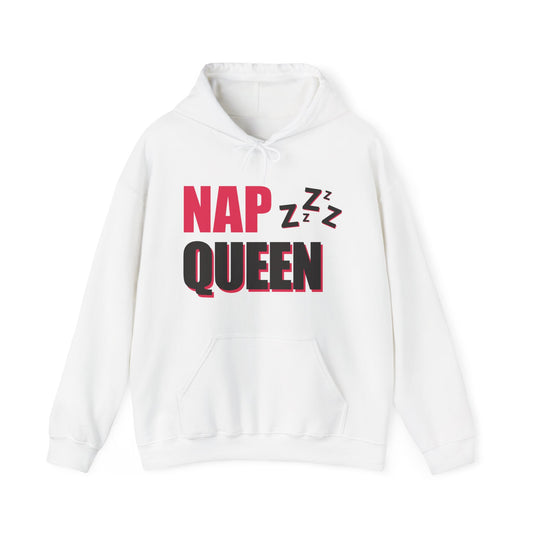 Nap Queen Hoodie - Cozy Unisex Sweatshirt for Nappers - kesiy