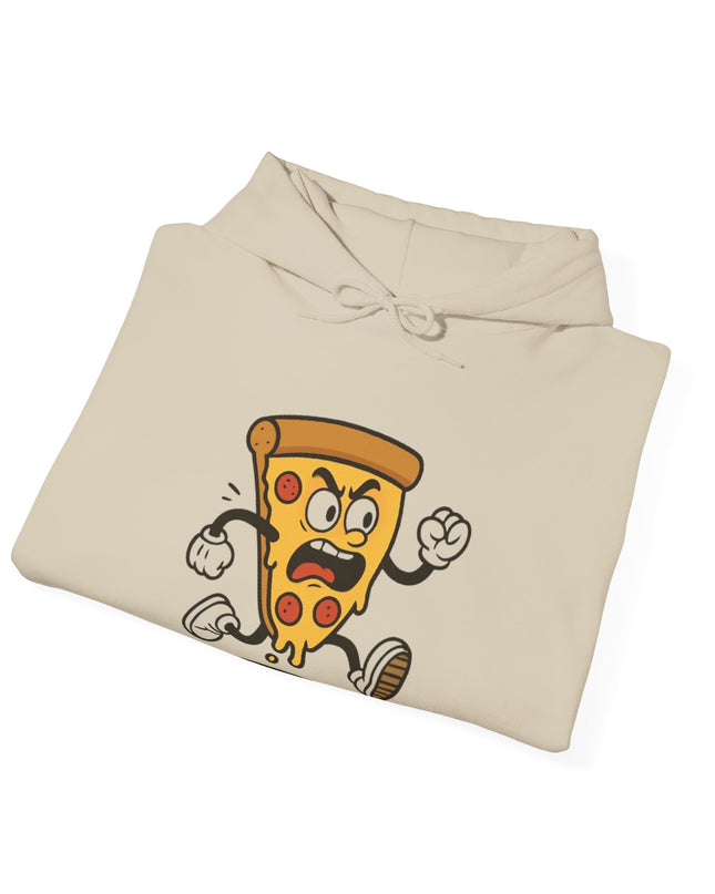 Funny Pizza Cartoon Hoodie for Food Lovers - kesiy