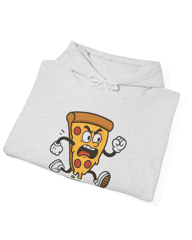 Funny Pizza Cartoon Hoodie for Food Lovers - kesiy