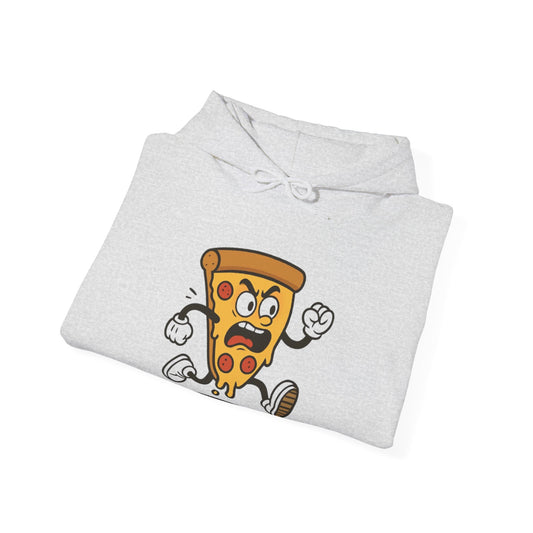 Funny Pizza Cartoon Hoodie for Food Lovers - kesiy