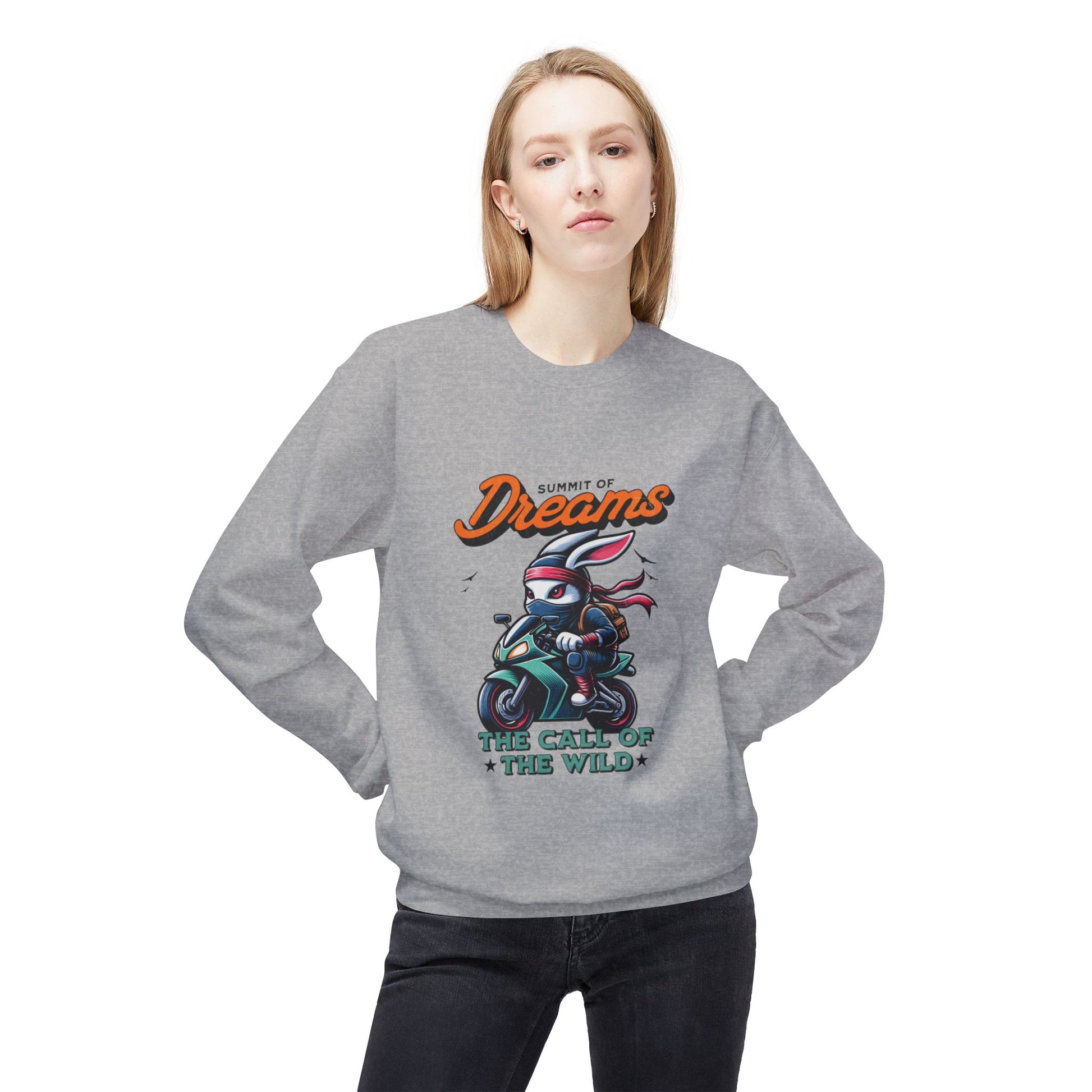Inspiring Fleece Sweatshirt, Unisex Crewneck - kesiy