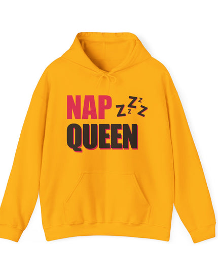 Nap Queen Hoodie - Cozy Unisex Sweatshirt for Nappers - kesiy