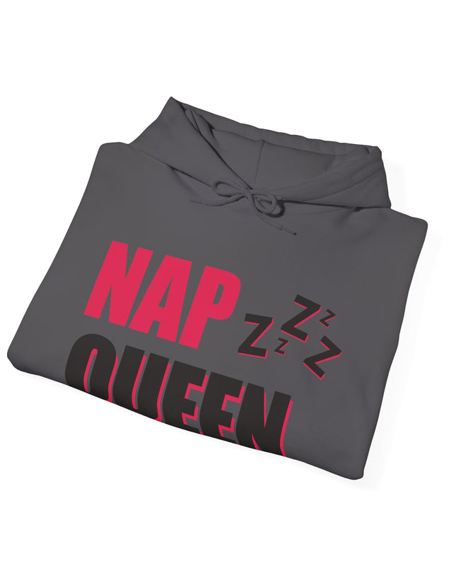 Nap Queen Hoodie - Cozy Unisex Sweatshirt for Nappers - kesiy