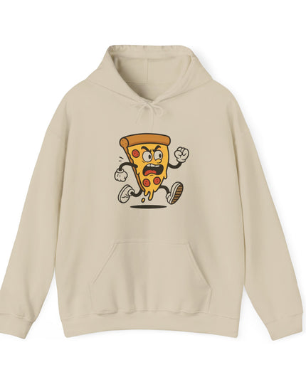 Funny Pizza Cartoon Hoodie for Food Lovers - kesiy