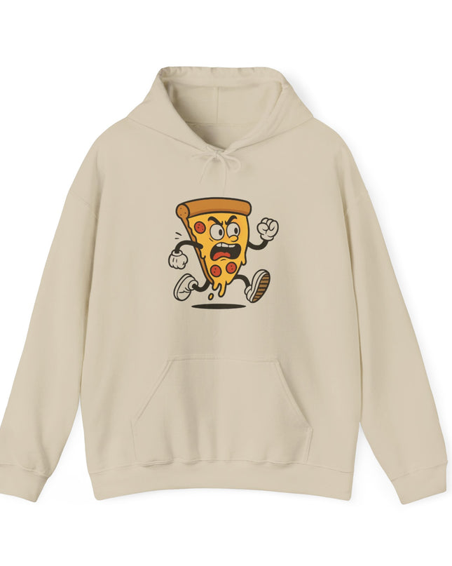 Funny Pizza Cartoon Hoodie for Food Lovers - kesiy