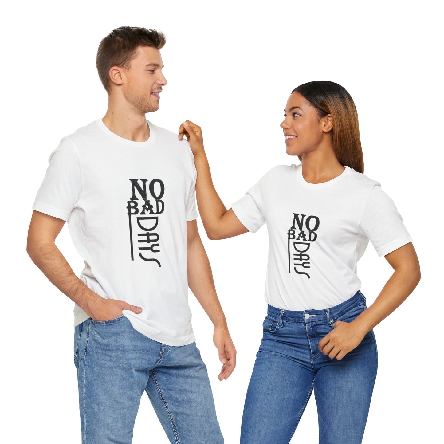 No Bad Days Unisex Jersey Tee - Positive Vibe Apparel - kesiy