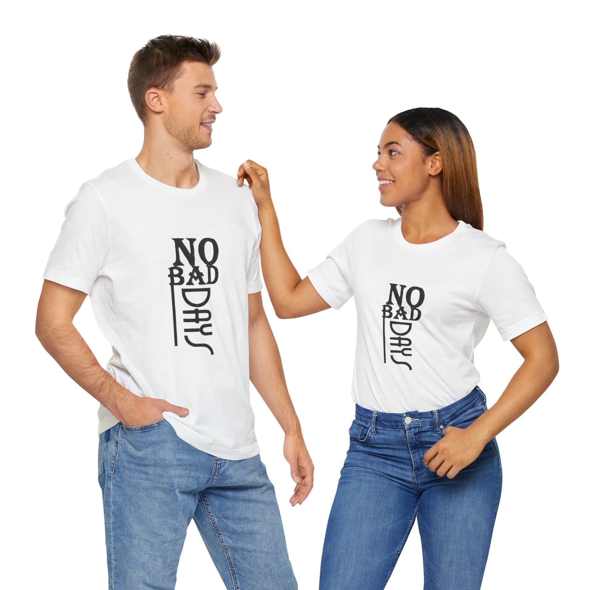 No Bad Days Unisex Jersey Tee - Positive Vibe Apparel - kesiy