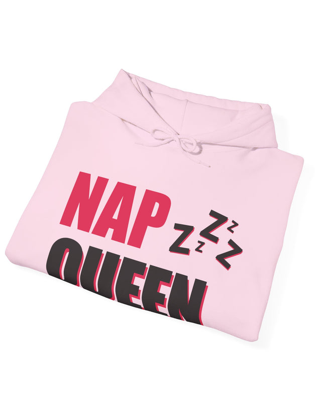 Nap Queen Hoodie - Cozy Unisex Sweatshirt for Nappers - kesiy