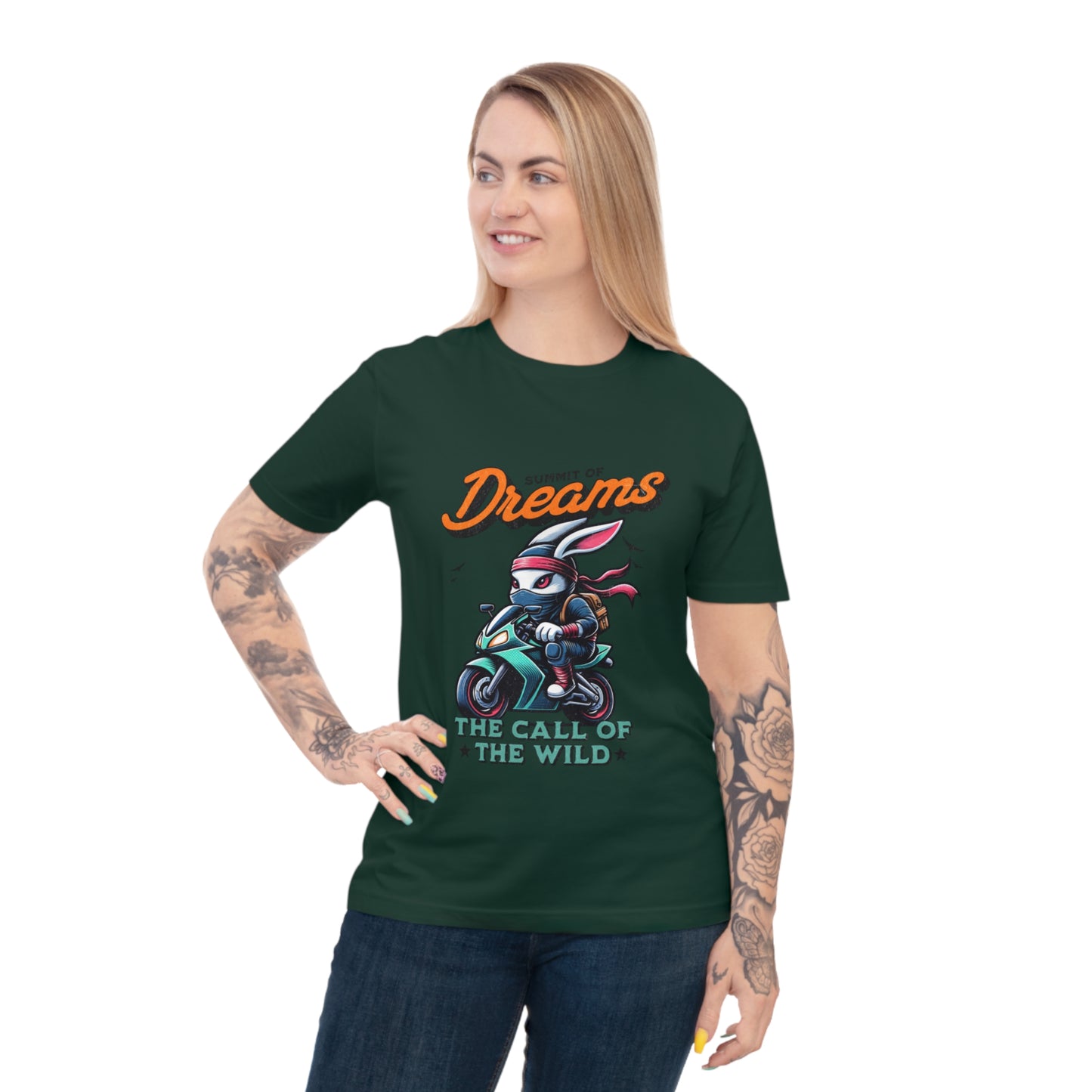 Adventure Motorcycle T-shirt - Unisex Summit of Dreams Apparel - kesiy