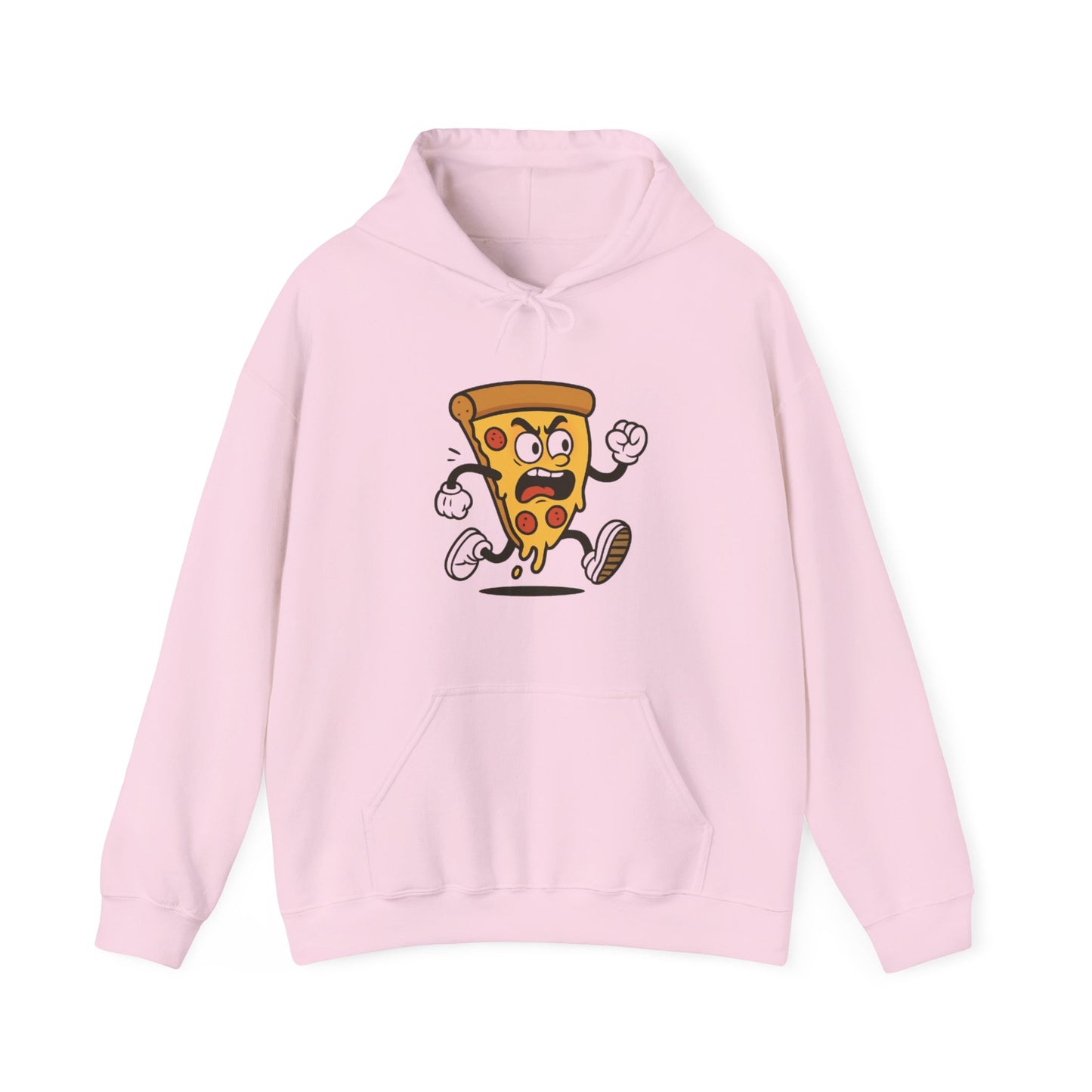 Funny Pizza Cartoon Hoodie for Food Lovers - kesiy