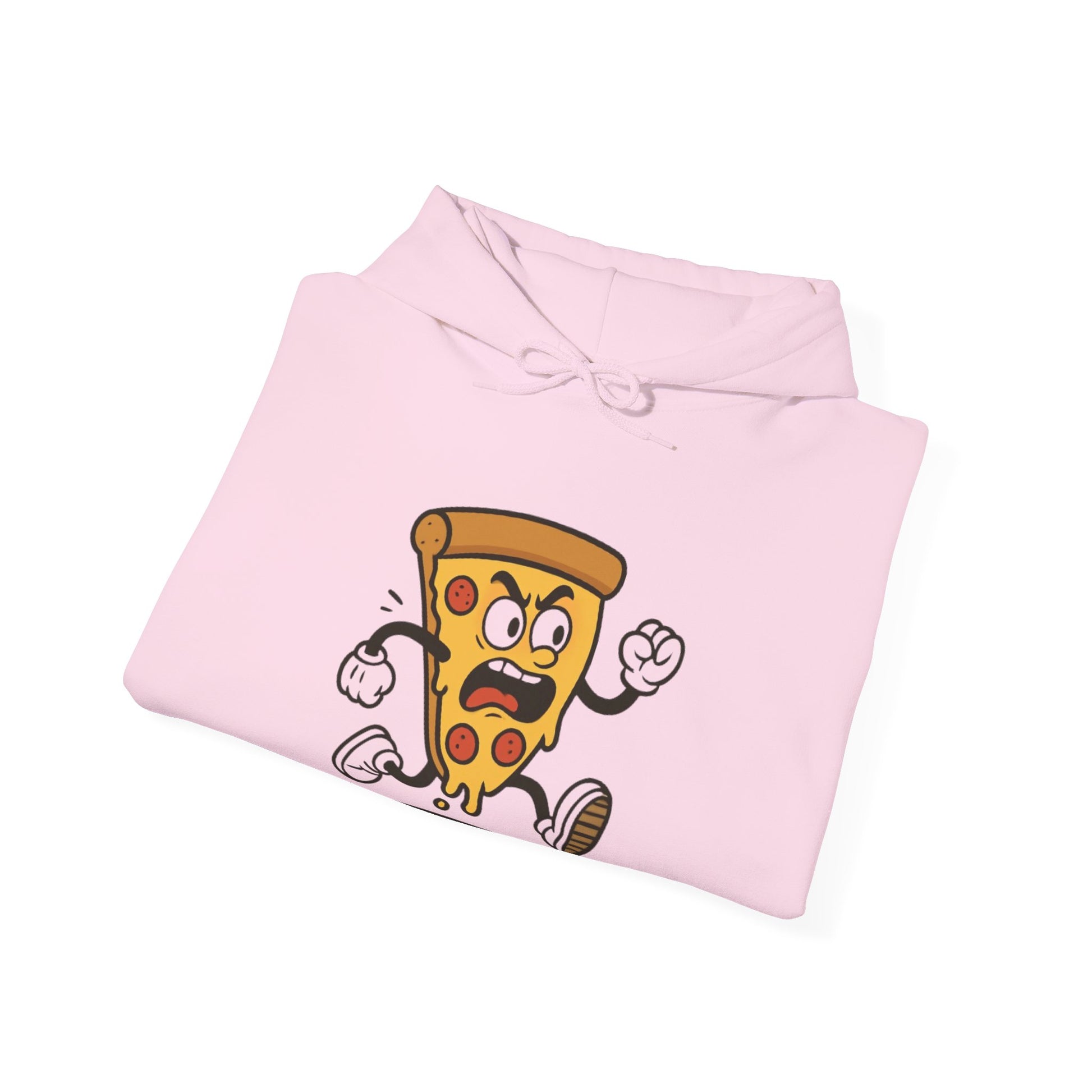 Funny Pizza Cartoon Hoodie for Food Lovers - kesiy