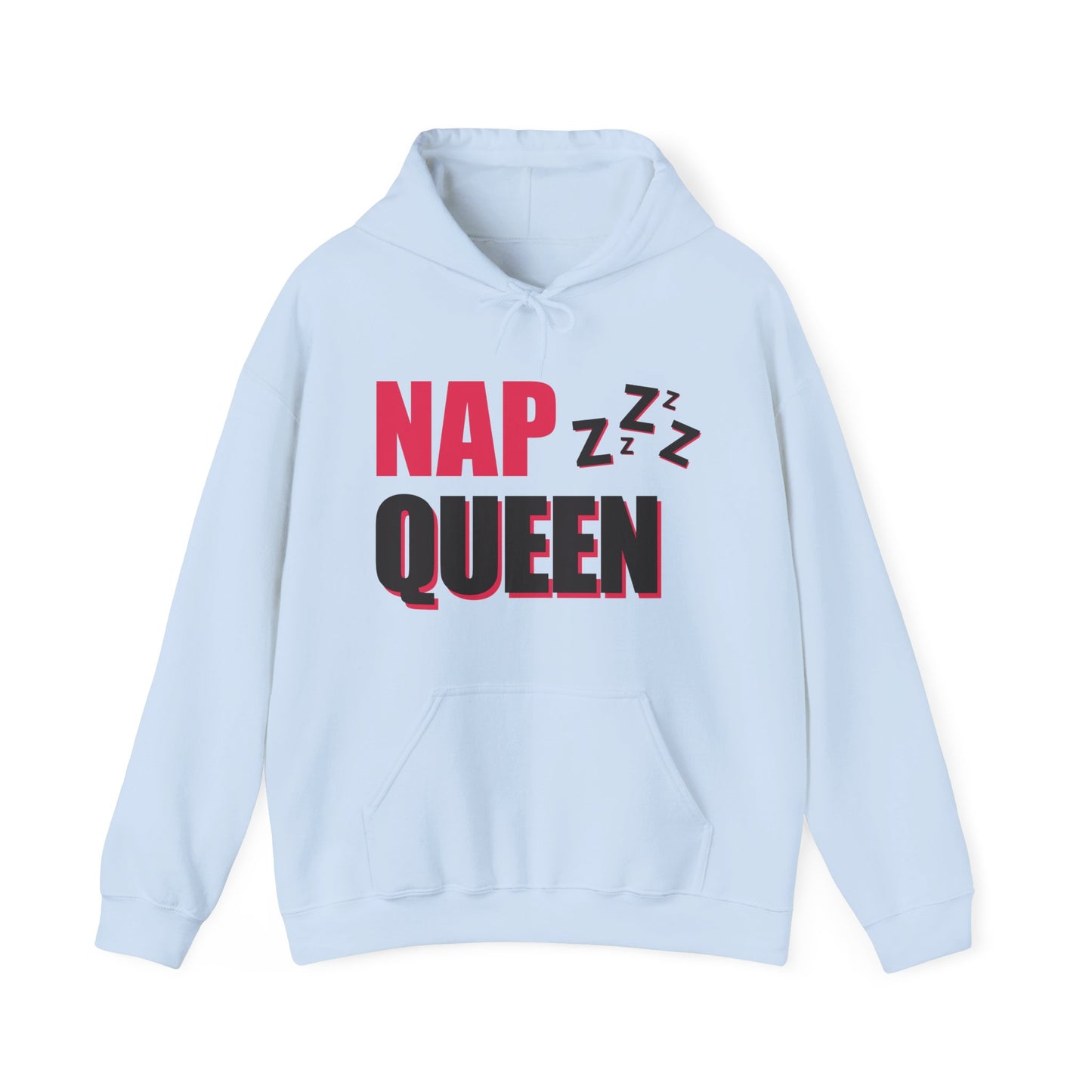 Nap Queen Hoodie - Cozy Unisex Sweatshirt for Nappers - kesiy