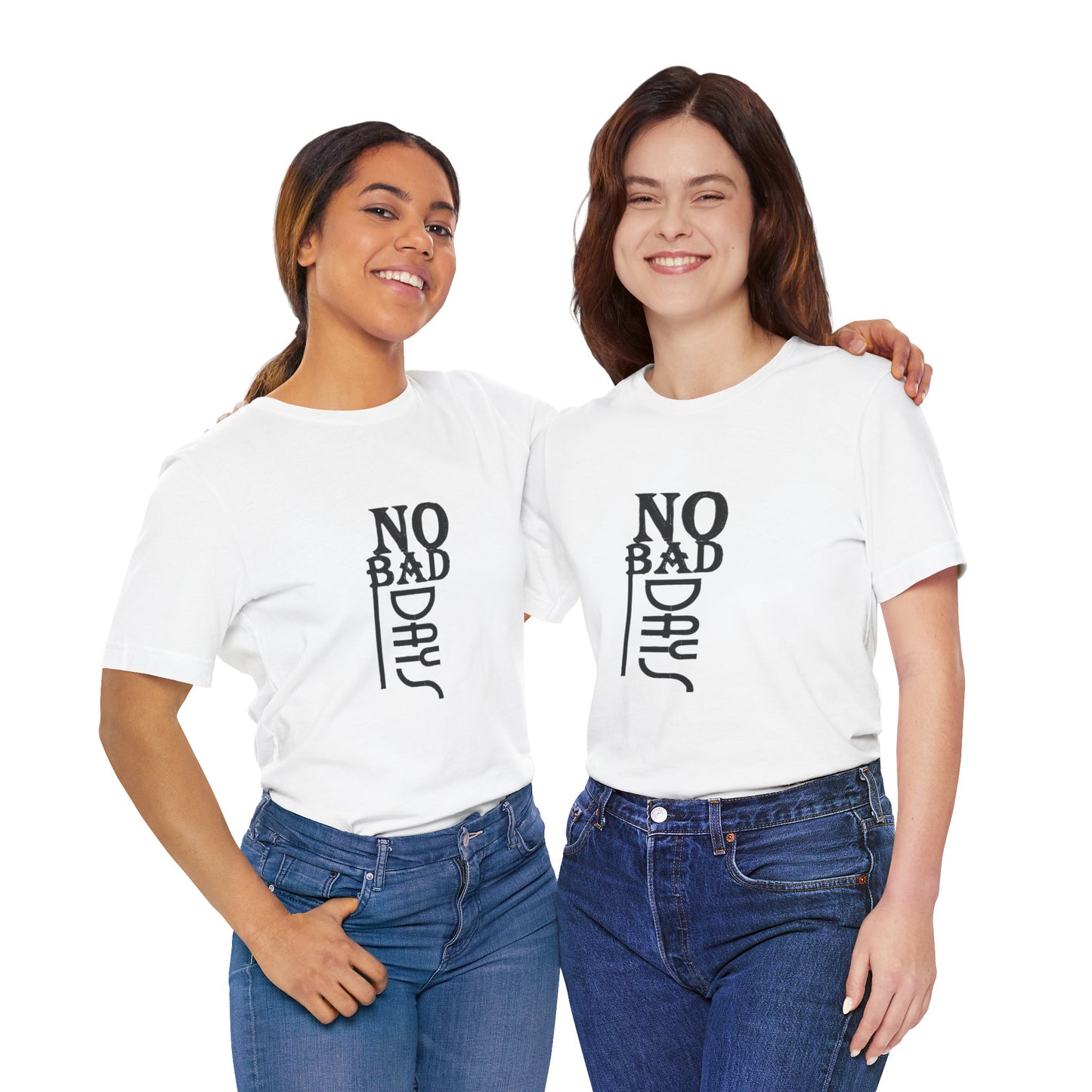 No Bad Days Unisex Jersey Tee - Positive Vibe Apparel - kesiy