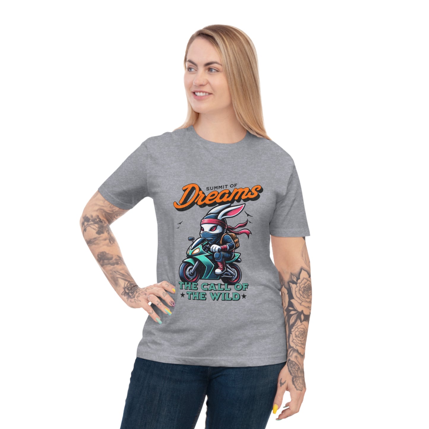 Adventure Motorcycle T-shirt - Unisex Summit of Dreams Apparel - kesiy