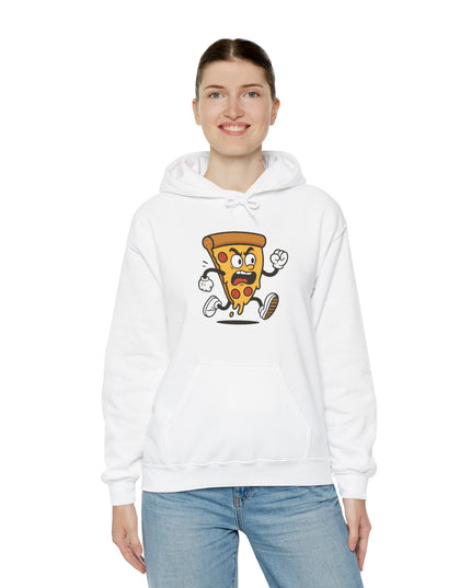 Funny Pizza Cartoon Hoodie for Food Lovers - kesiy