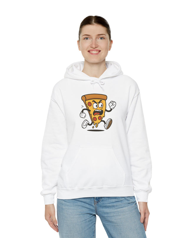 Funny Pizza Cartoon Hoodie for Food Lovers - kesiy