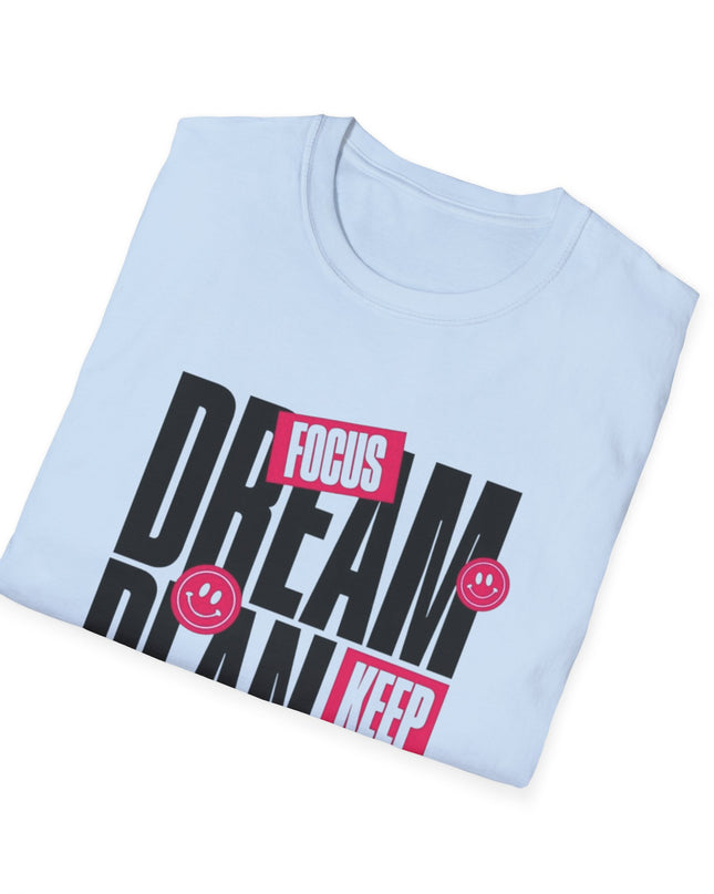 Inspirational Unisex Softstyle T-Shirt - Dream Plan Achieve Design - kesiy