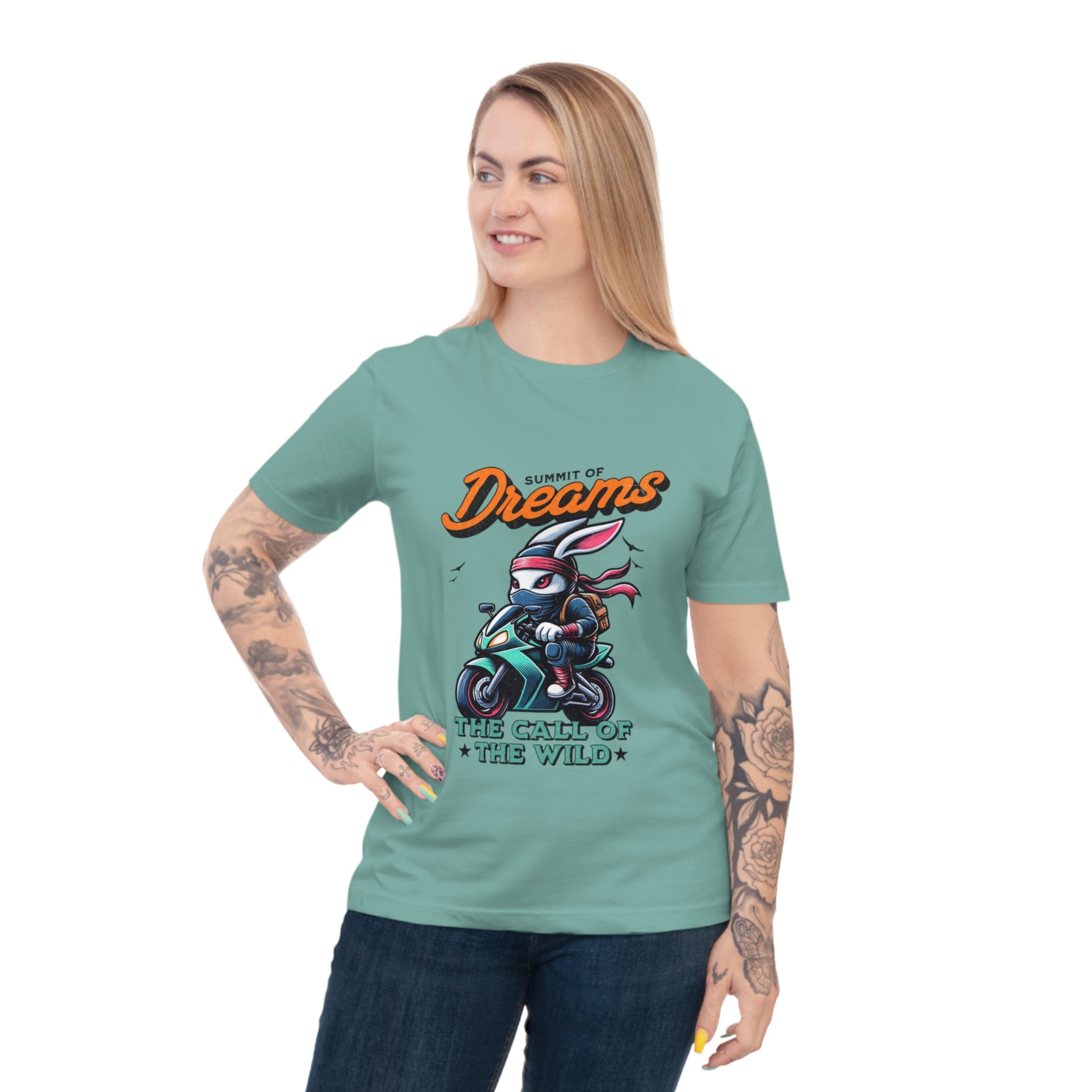 Adventure Motorcycle T-shirt - Unisex Summit of Dreams Apparel - kesiy
