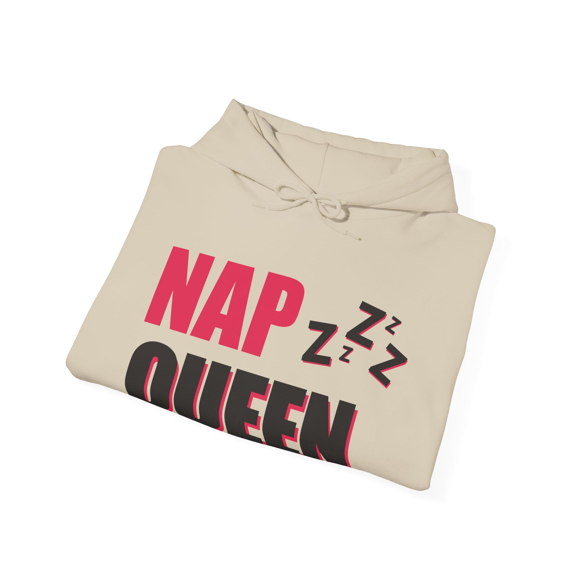 Nap Queen Hoodie - Cozy Unisex Sweatshirt for Nappers - kesiy
