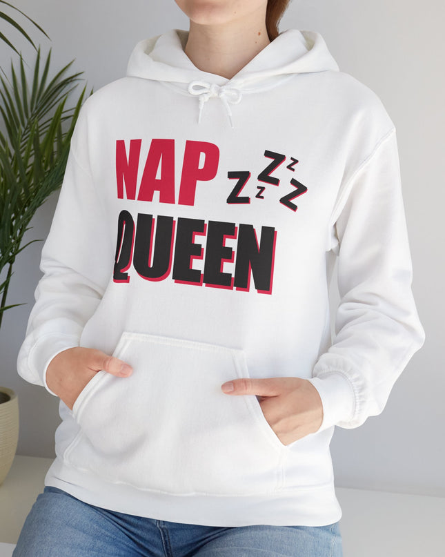 Nap Queen Hoodie - Cozy Unisex Sweatshirt for Nappers - kesiy
