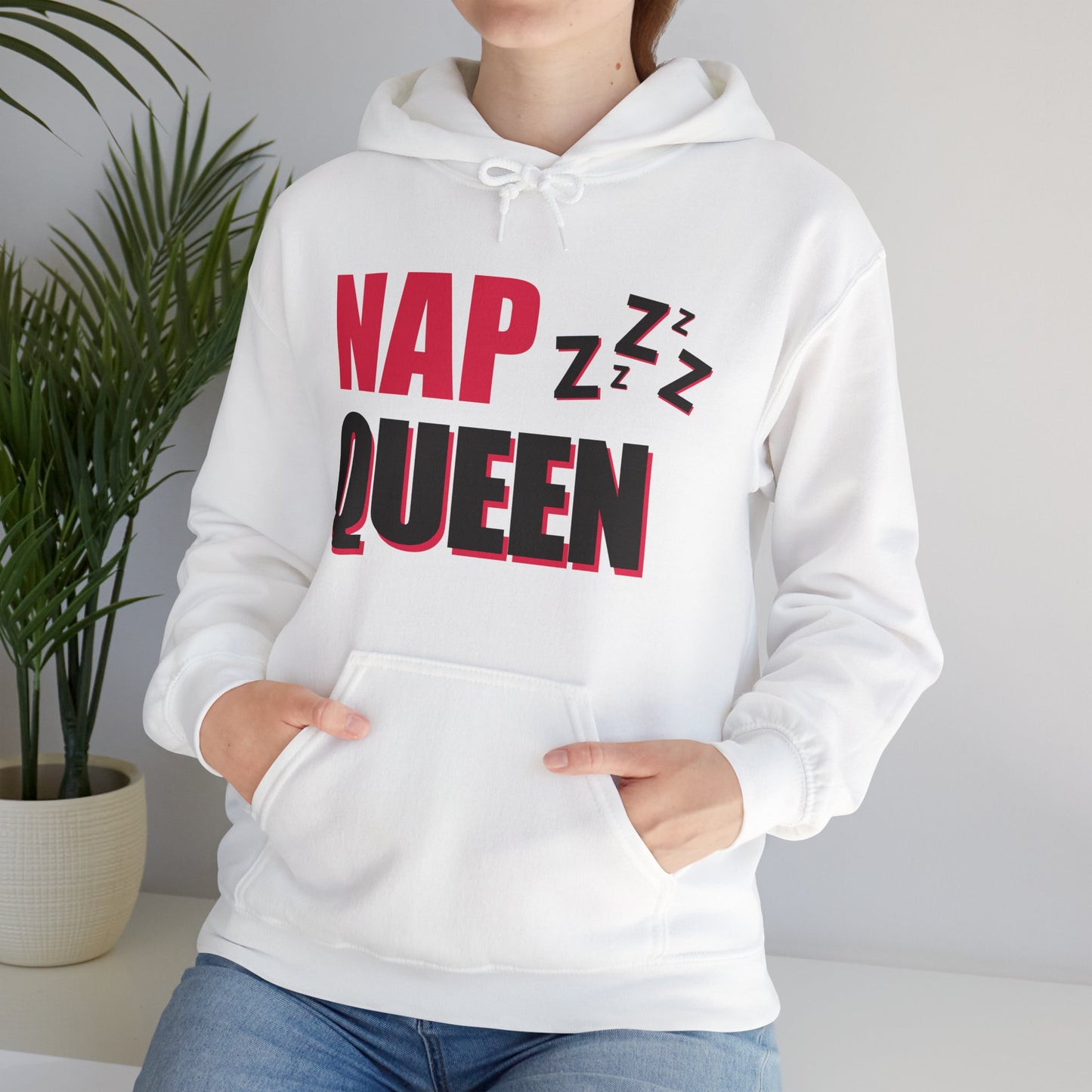 Nap Queen Hoodie - Cozy Unisex Sweatshirt for Nappers - kesiy