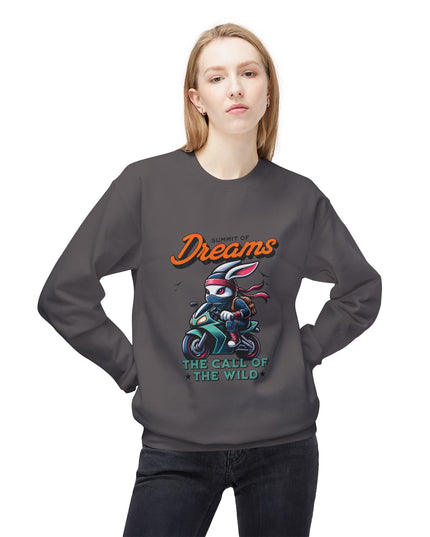 Inspiring Fleece Sweatshirt, Unisex Crewneck - kesiy