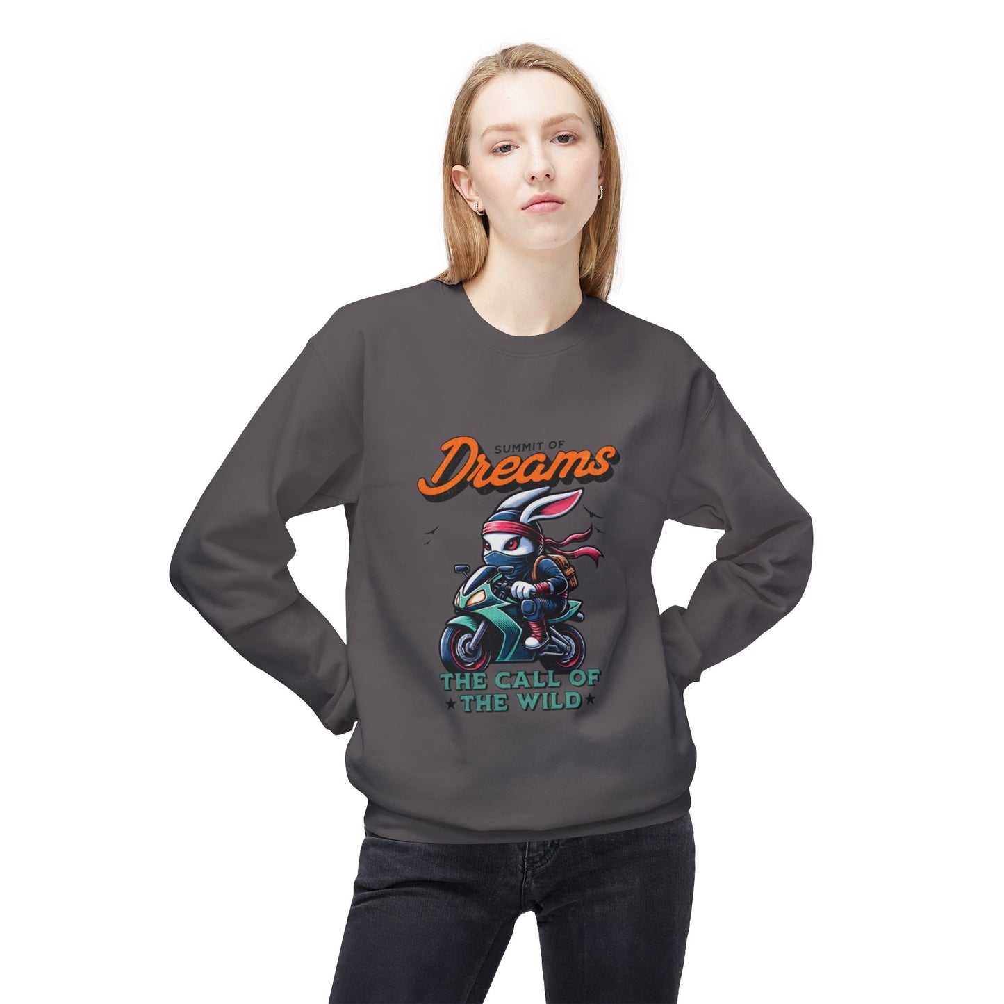 Inspiring Fleece Sweatshirt, Unisex Crewneck - kesiy