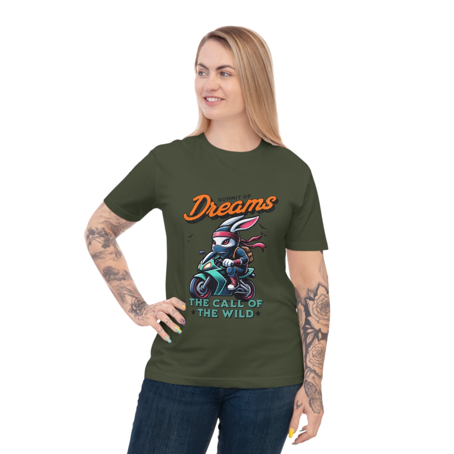Adventure Motorcycle T-shirt - Unisex Summit of Dreams Apparel - kesiy