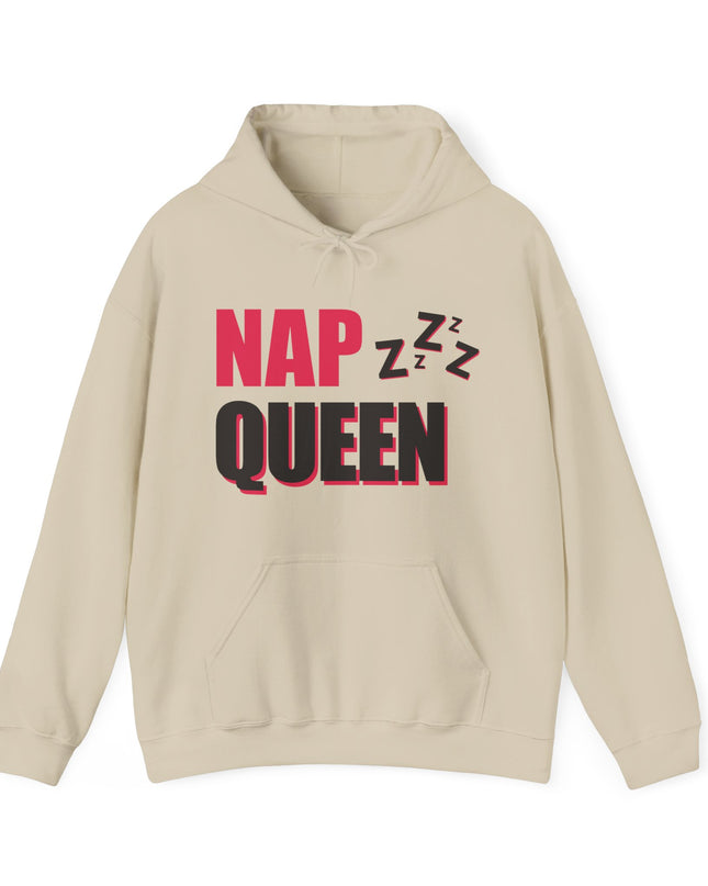 Nap Queen Hoodie - Cozy Unisex Sweatshirt for Nappers - kesiy