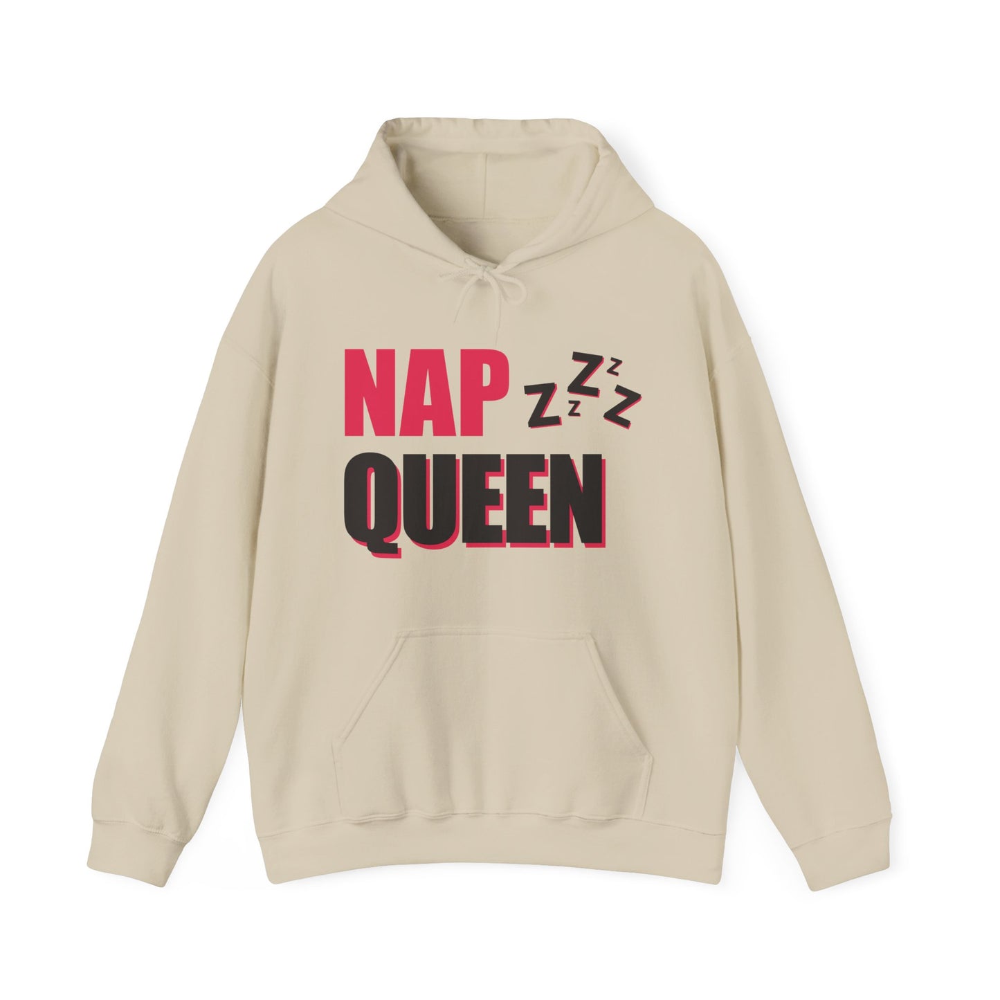 Nap Queen Hoodie - Cozy Unisex Sweatshirt for Nappers - kesiy