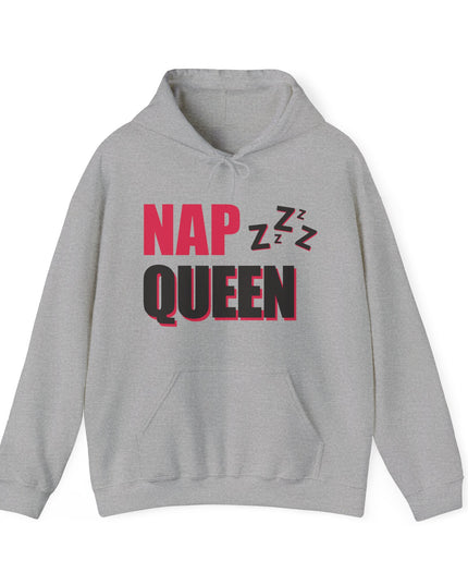 Nap Queen Hoodie - Cozy Unisex Sweatshirt for Nappers - kesiy