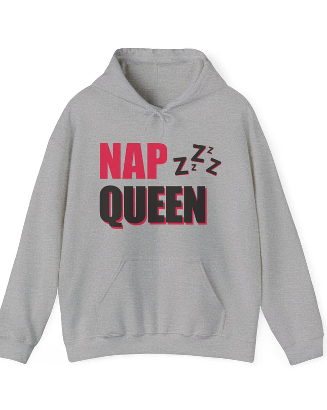 Nap Queen Hoodie - Cozy Unisex Sweatshirt for Nappers - kesiy