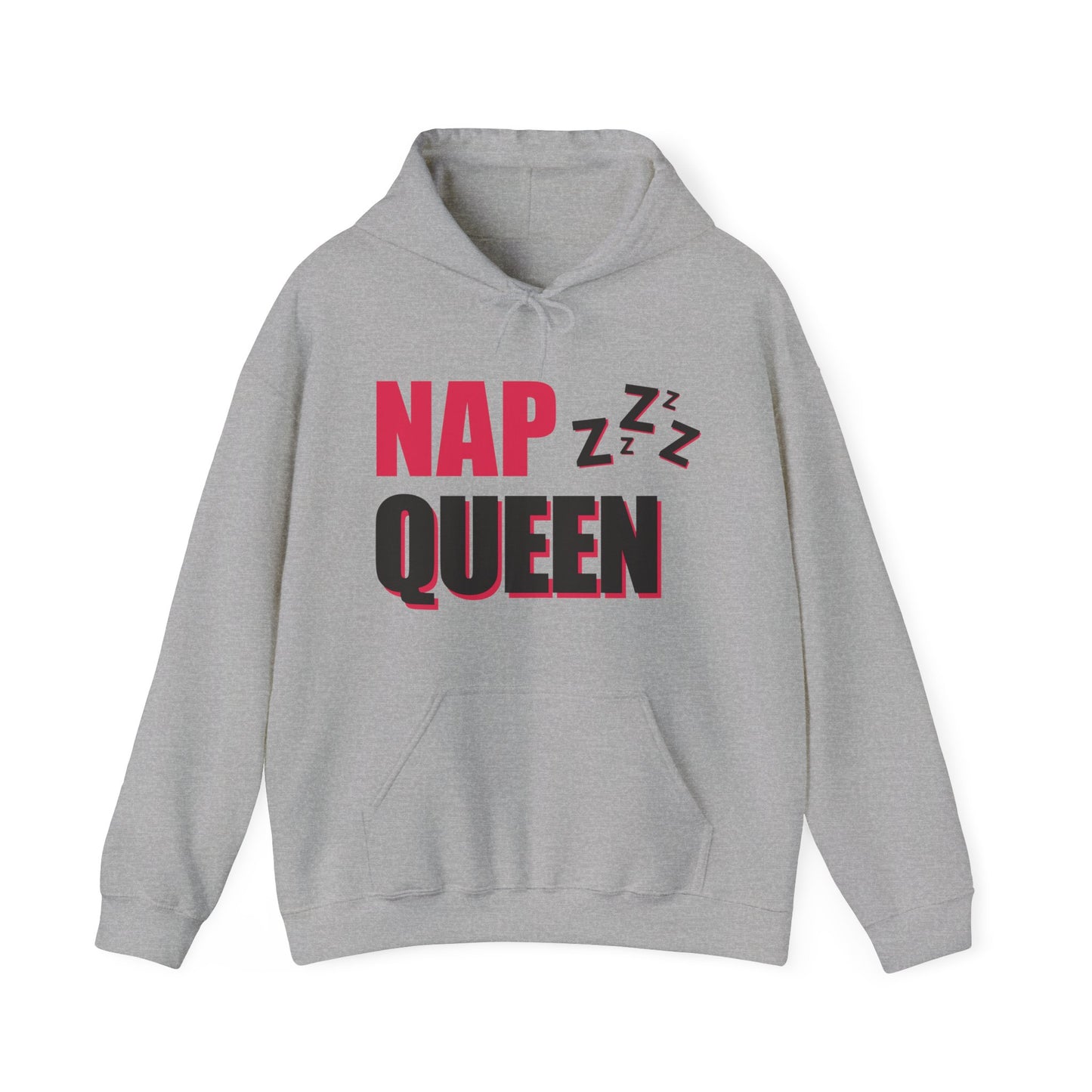 Nap Queen Hoodie - Cozy Unisex Sweatshirt for Nappers - kesiy