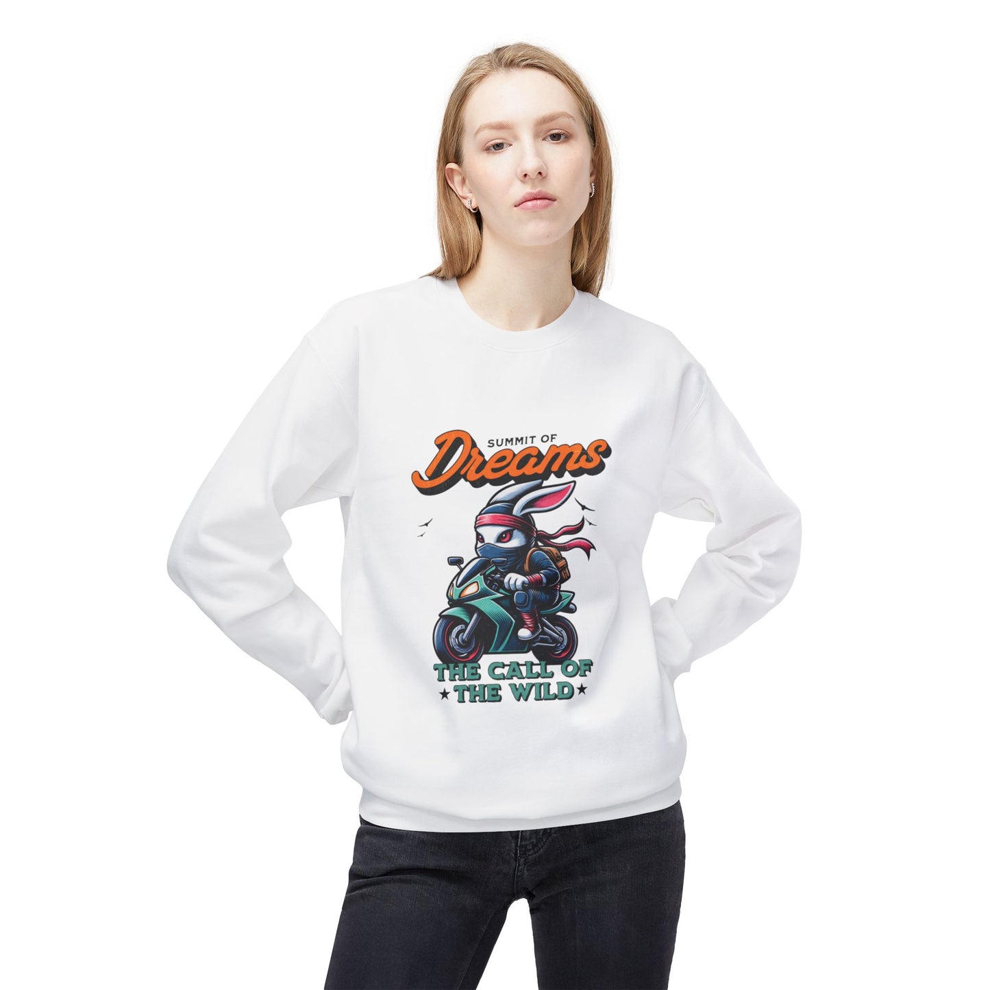 Inspiring Fleece Sweatshirt, Unisex Crewneck - kesiy