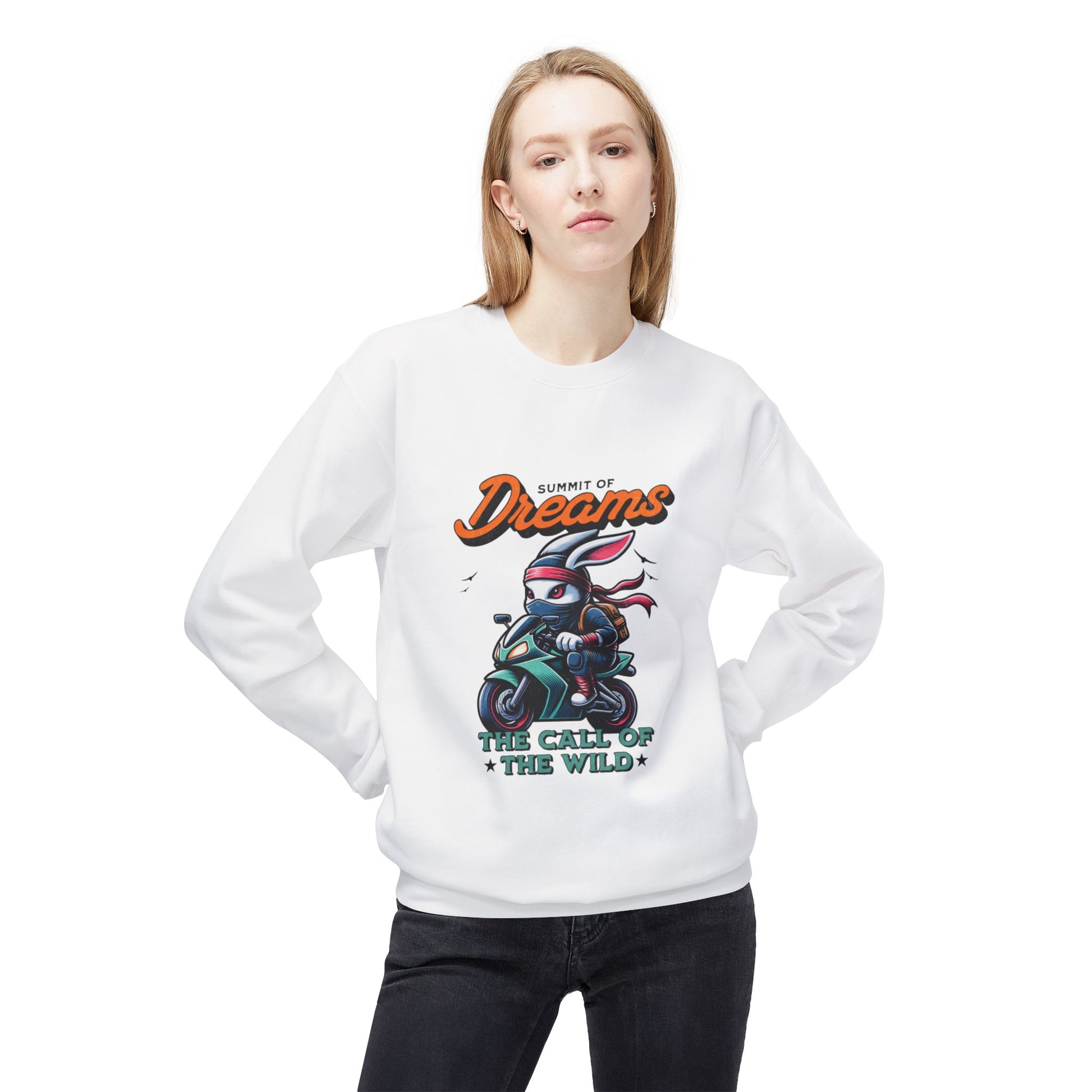 Inspiring Fleece Sweatshirt, Unisex Crewneck - kesiy