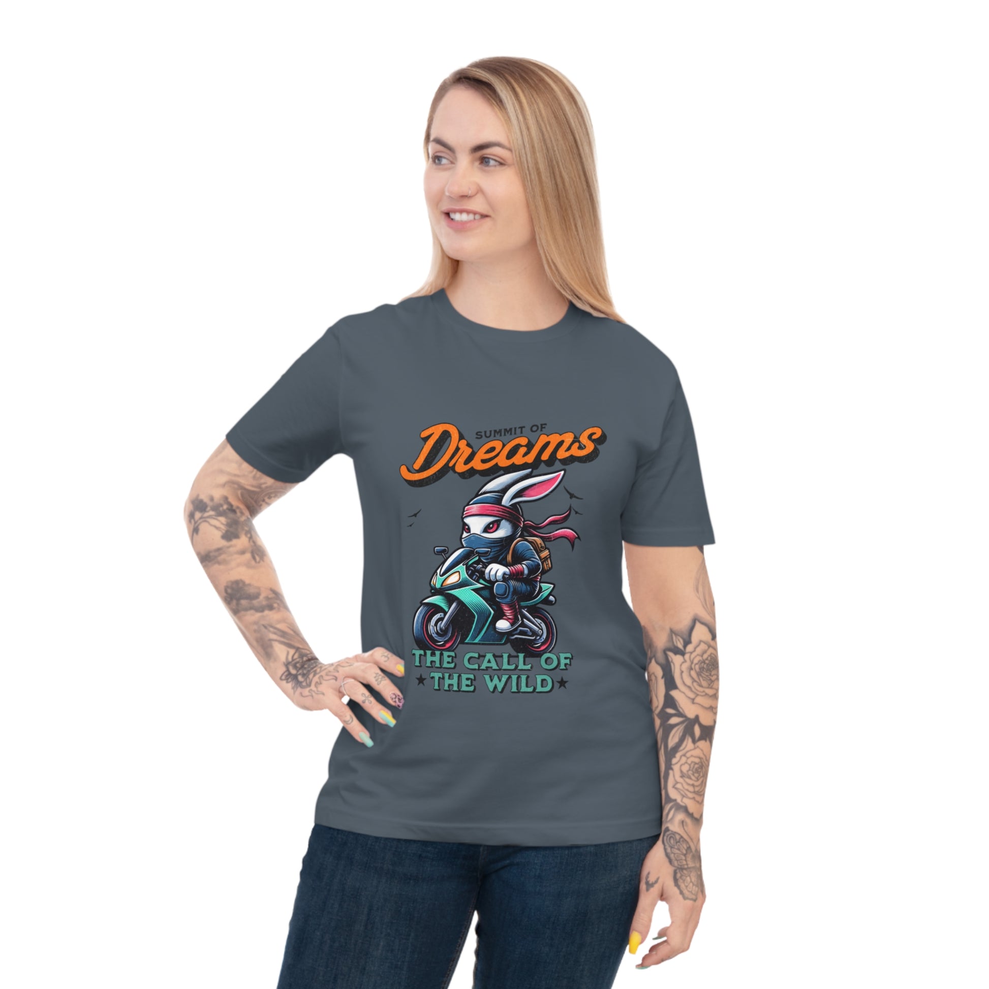 Adventure Motorcycle T-shirt - Unisex Summit of Dreams Apparel - kesiy