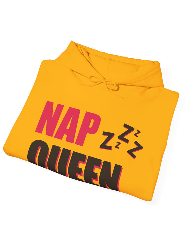 Nap Queen Hoodie - Cozy Unisex Sweatshirt for Nappers - kesiy