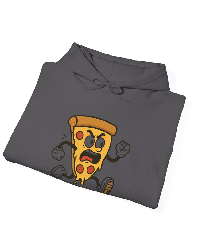 Funny Pizza Cartoon Hoodie for Food Lovers - kesiy