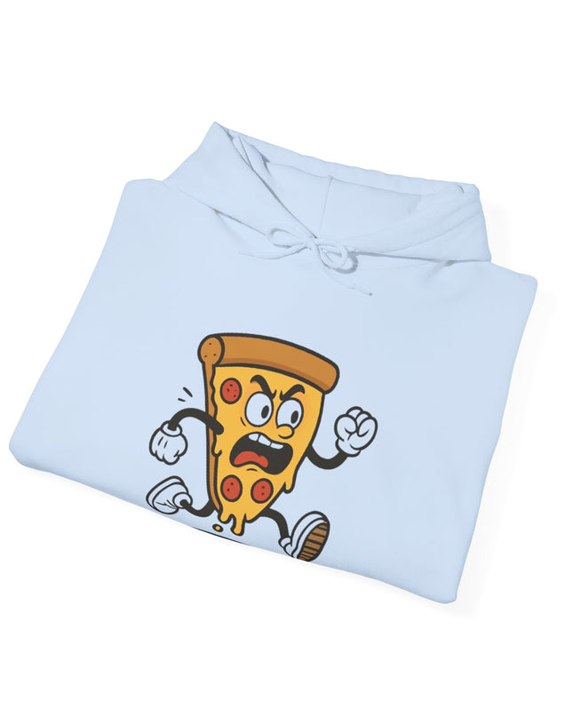 Funny Pizza Cartoon Hoodie for Food Lovers - kesiy